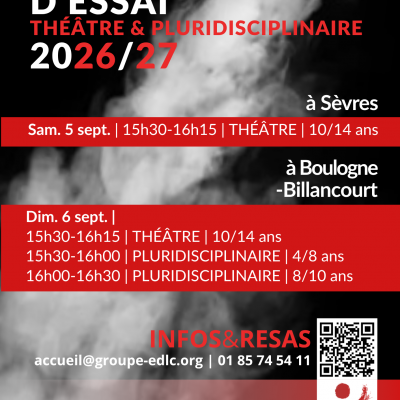 Post Atelier d'essai